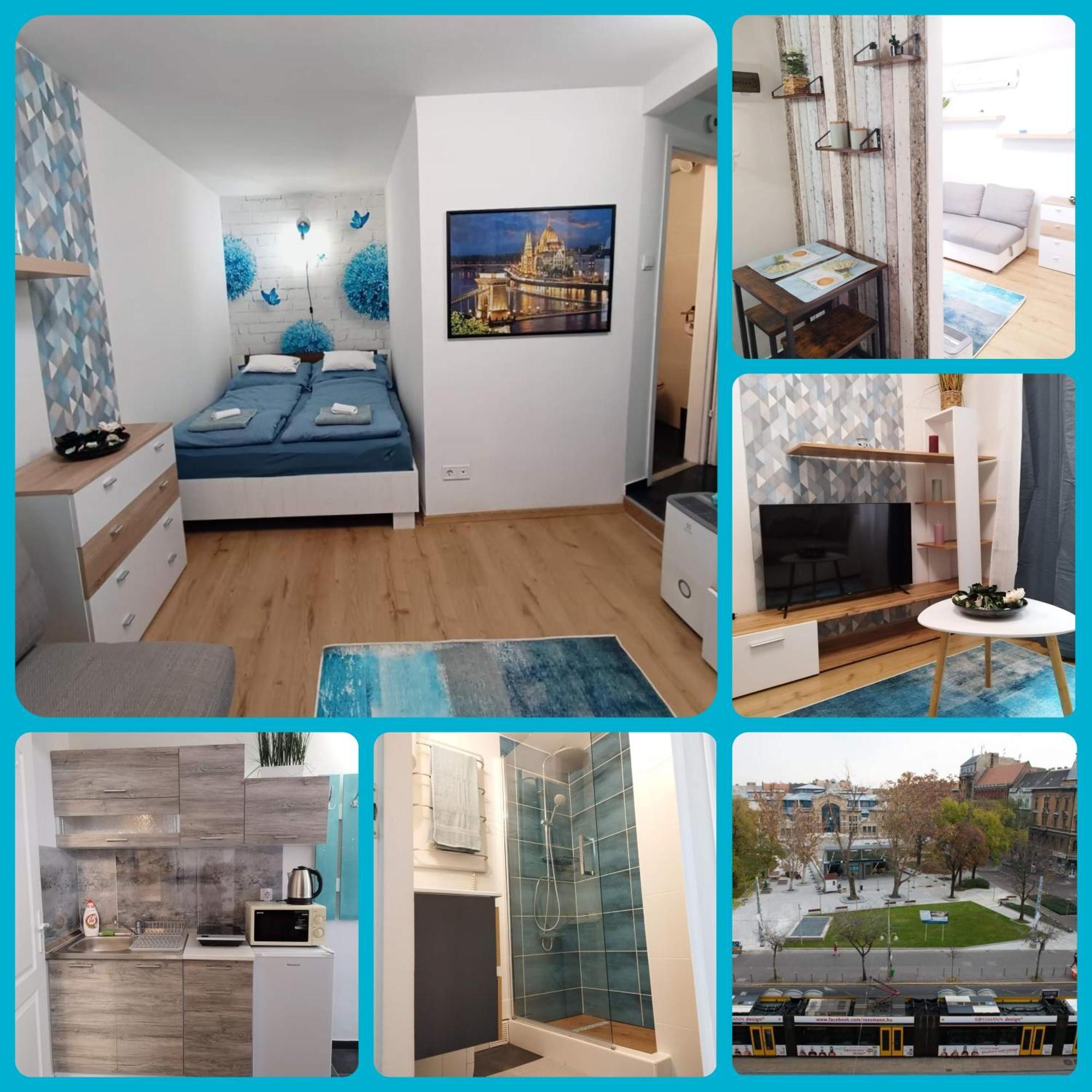 Skyblue Apartment Boedapest Buitenkant foto